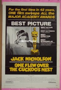 #0004 1 FLEW OVER THE CUCKOO'S NEST 1sh '75 