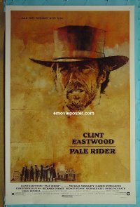 #2643 PALE RIDER 1sh 85 Clint Eastwood