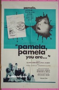 #7583 PAMELA PAMELA YOU ARE 1sh '68 banned! 