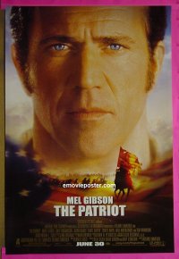 #2647 PATRIOT SS advance 1sh '00 Mel Gibson