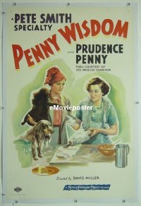 #146 PENNY WISDOM linen 1sh 37 Prudence Penny 