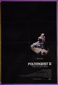 h318 POLTERGEIST 2 one-sheet movie poster '86 Craig T Nelson, O'Rourke