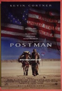 #2671 POSTMAN advance 1sh '97 Kevin Costner