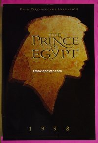 #2677 PRINCE OF EGYPT DS advance 1sh98 Kilmer