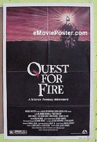 Q420 QUEST FOR FIRE one-sheet movie poster '82 Rae Dawn Chong