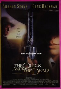 #2685 QUICK & THE DEAD 1sh '95 Stone, Crowe