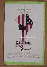 Q430 RAGTIME one-sheet movie poster '81 James Cagney, Rollins