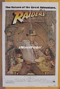 #2689 RAIDERS OF THE LOST ARK 1sh R82 Ford