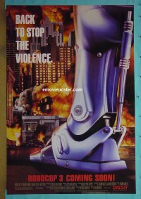 #2710 ROBOCOP 3 DS advance 1sh93 Robert Burke