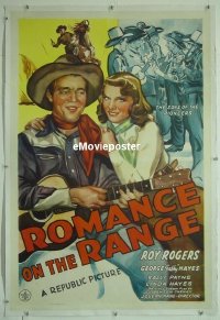 #076 ROMANCE ON THE RANGE linen 1sh 42 Rogers 