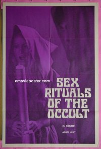 #2100 SEX RITUALS OF THE OCCULT 1sh70 x-rated 