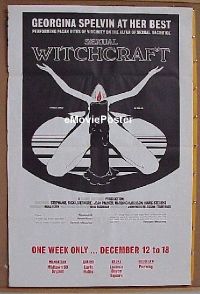 #211 SEXUAL WITCHCRAFT 1sh '73 X-rated 