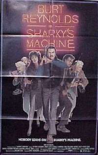 Q557 SHARKY'S MACHINE one-sheet movie poster '81 Burt Reynolds