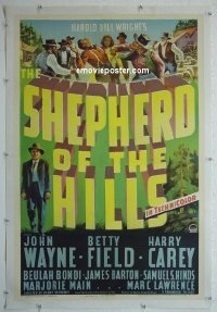 #2405 SHEPHERD OF THE HILLS linen 1sh41 Wayne 