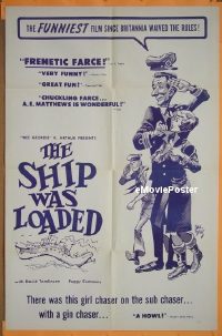 #096 CARRY ON ADMIRAL 1sh '57 English sea sex 