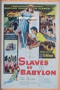 #428 SLAVES OF BABYLON 1sh 53 Conte,Christian 