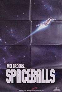 #2773 SPACEBALLS teaser 1sh '87 Mel Brooks