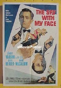 #493 SPY WITH MY FACE 1sh '66 Man from UNCLE 