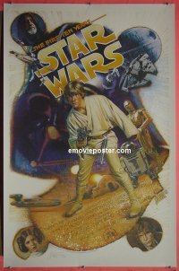 #4312 STAR WARS THE 1st 10 YEARS signed1sh'87