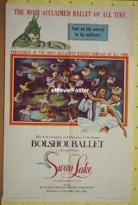 #515 SWAN LAKE 1sh '60 ballet 