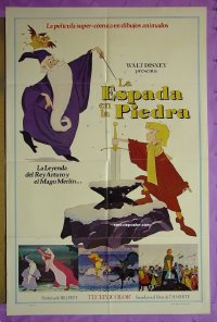 #8363 SWORD IN THE STONE Spanish 1shR73Disney