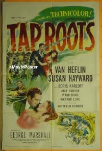 #615 TAP ROOTS 1sh '48 Susan Hayward 