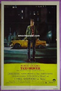#2819 TAXI DRIVER rare 1sh '76 De Niro