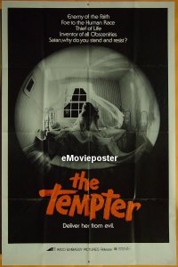 #622 TEMPTER teaser 1sh '78 exorcism! 