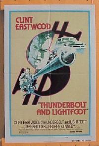 #445 THUNDERBOLT & LIGHTFOOT style D 1sh '74 