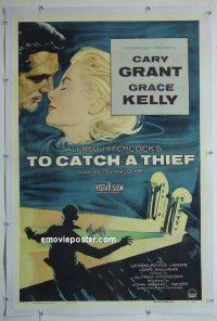 #2427 TO CATCH A THIEF linen 1sh 55 Hitchcock 