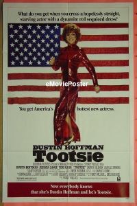 #658 TOOTSIE style B 1sh '82 Dustin Hoffman 