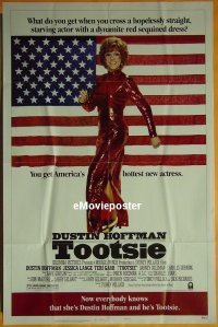 #1946 TOOTSIE style B 1sh '82 Dustin Hoffman 
