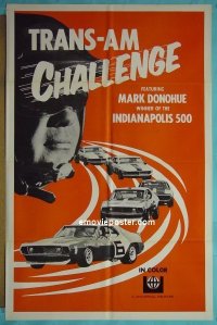 #8386 TRANS-AM CHALLENGE 1sh c60s Indy 500! 
