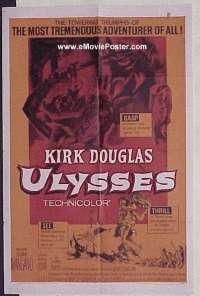 #669 ULYSSES 1sh R60 Kirk Douglas, archery 