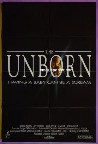 #9910 UNBORN 1sh '91 birthing horror! 