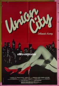 B104 UNION CITY one-sheet movie poster '81 Deborah Harry