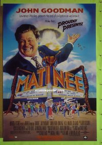 #2558 MATINEE video 1sh '93 John Goodman