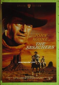#2742 SEARCHERS video 1sh R98 John Wayne