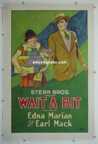 #2437 WAIT A BIT linen 1sh '26 Marian & Mack 