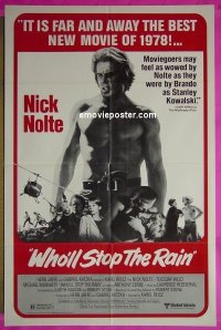 #9952 WHO'LL STOP THE RAIN 1sh '78 Nolte 