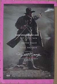 B147 WYATT EARP one-sheet movie poster '94 Kevin Costner, Dennis Quaid