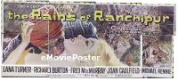 #003 RAINS OF RANCHIPUR 24sh '55 Lana Turner 