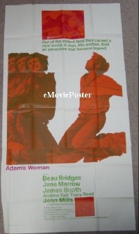 #0259 ADAM'S WOMAN 3sh '70 Beau Bridges 
