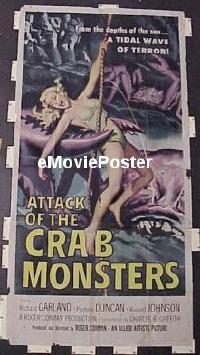 #051 ATTACK OF THE CRAB MONSTERS 3sh '57 