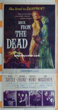 #0270 BACK FROM THE DEAD 3sh 57 Peggie Castle 