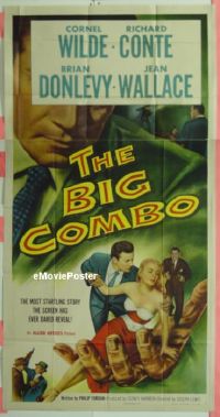 #303 BIG COMBO 3sh '55 classic film noir! 