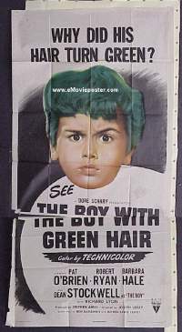BOY WITH GREEN HAIR 3sh