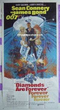#0298 DIAMONDS ARE FOREVER 3sh '71 Connery 