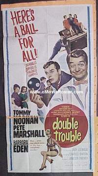#054 DOUBLE TROUBLE 3sh '60 Noonan, Marshall 