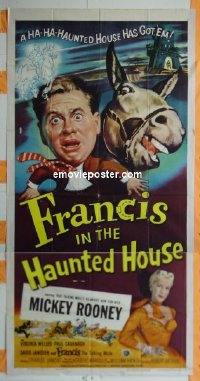 #0317 FRANCIS IN THE HAUNTED HOUSE 3sh '56 